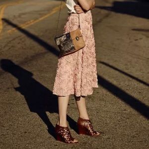 Anthropologie Petaluma midi skirt.